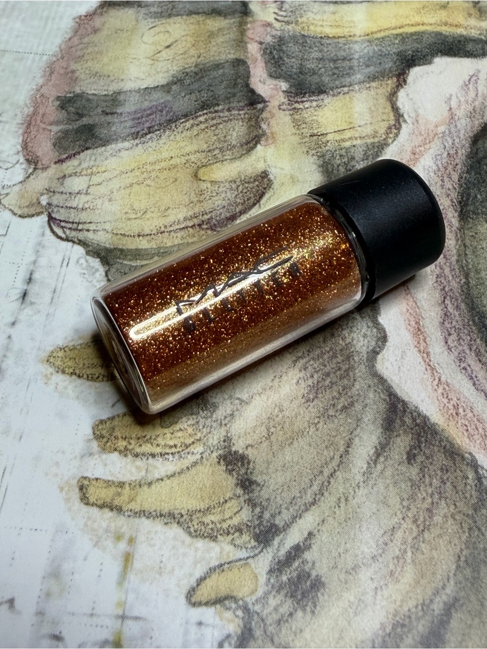 MAC COSMETICS NEW REFLECTS BRONZE Glitter Loose Powder VIAL Mini NEW RARE!